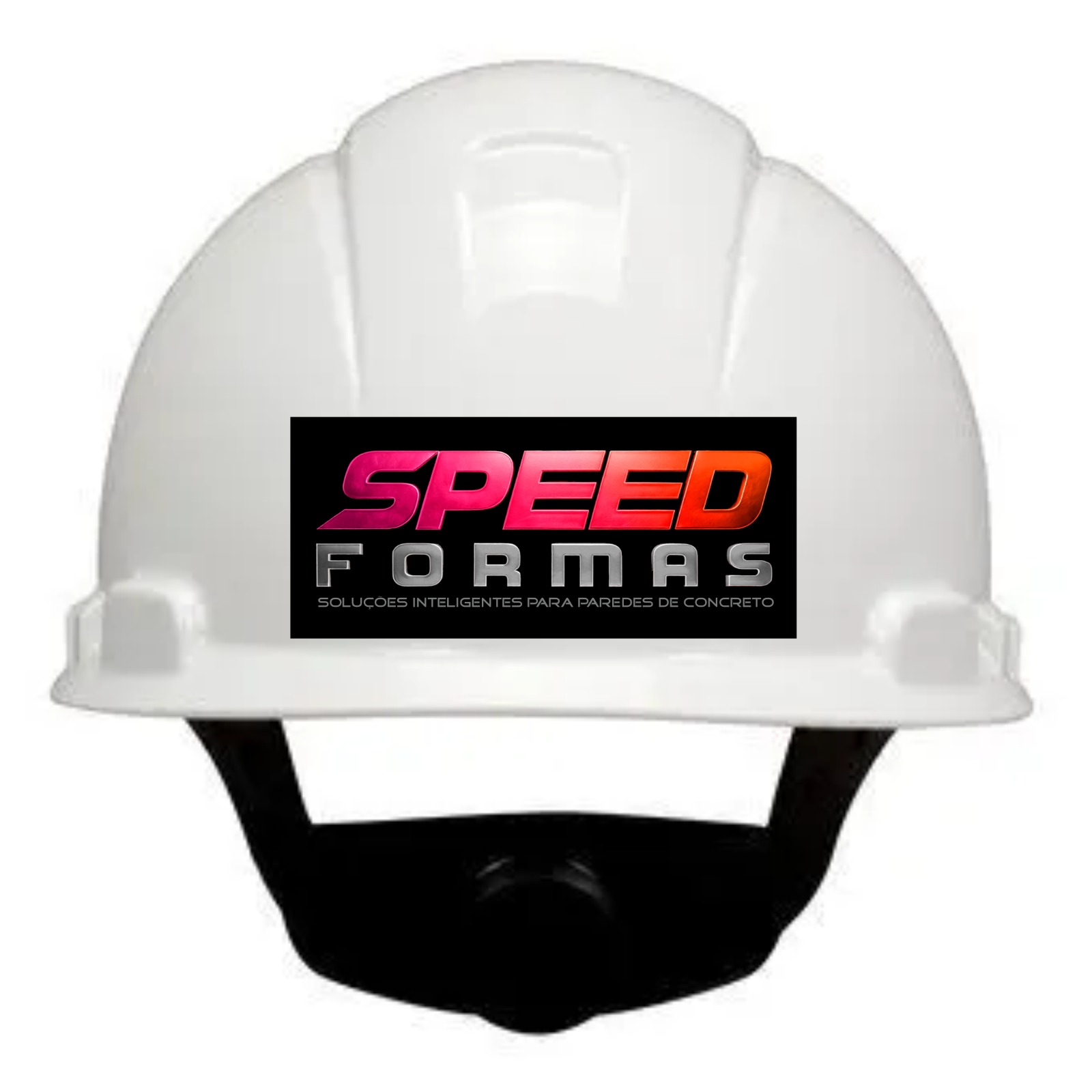 Impressão em capacete de obra